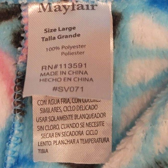Large MAYFAIR Colorful Geometric Pajama Pants - Picture 5 of 8